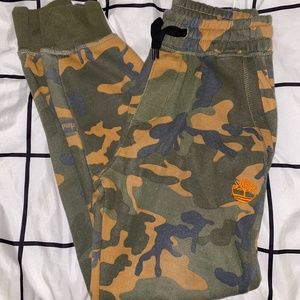 Timberland Camo Sweat Pants Size 10-12 (M) kids